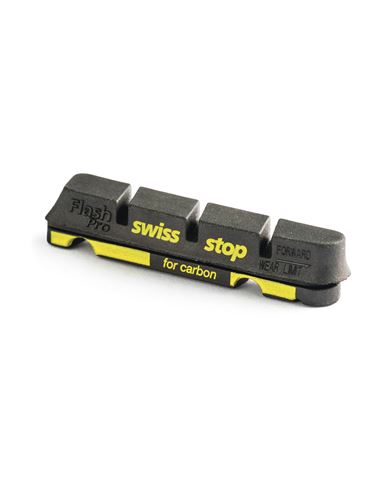 KIT 4 ZAPATAS SWISSSTOP FLASH NEGRO CARB