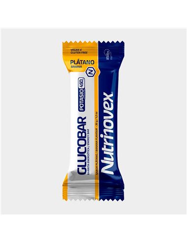 NUTRINOVEX GLUCOBAR PLATANO 35G