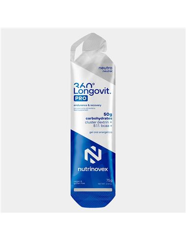 NUTRINOVEX LONGOVIT 360 GEL · 50G CHO 75G NEUTRO