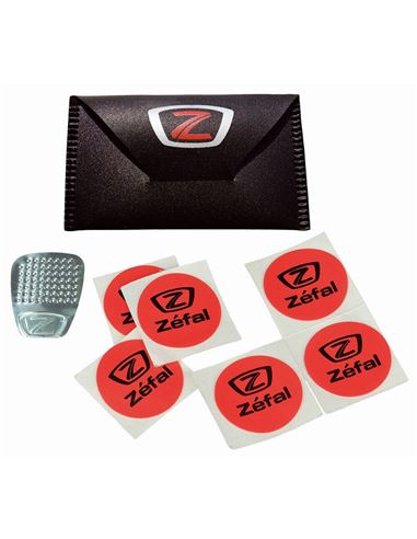 KIT REPARACION ZEFAL EMERGENCY 6 PARCHES CON LIJA DE ACERO