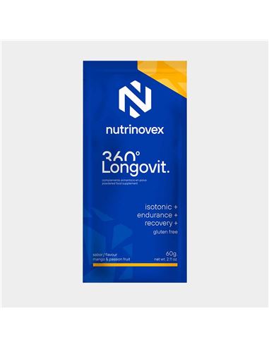 MONODOSIS 60G NUTRINOVEX LONGOVIT 360º DRINK MANGO/MARACUYA