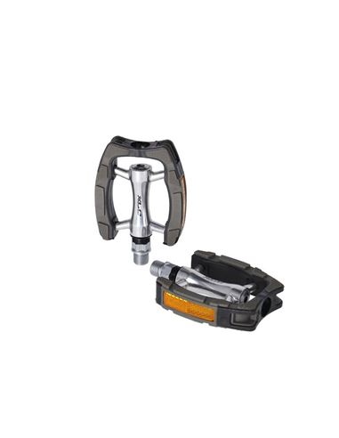 XLC PD-C14 PEDAL PLATAFORMA CONFORT CON REFLECTANTES